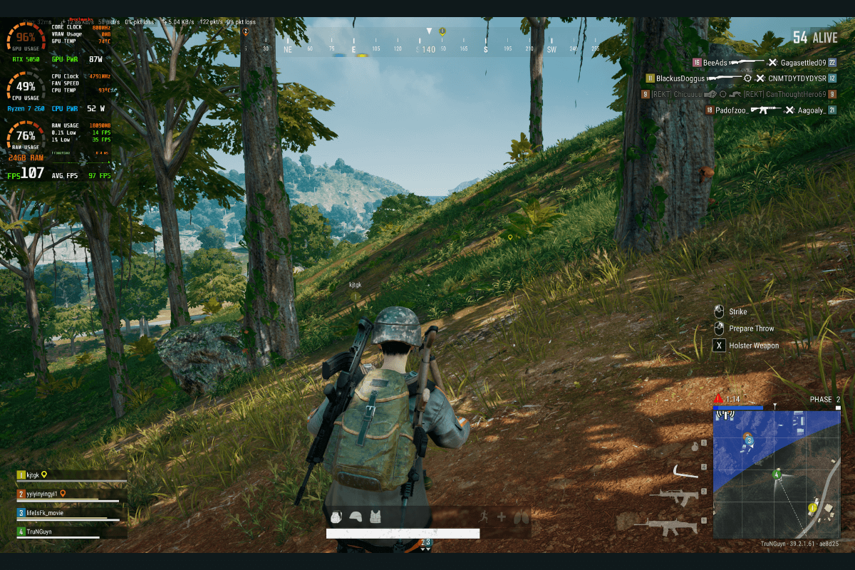 Đánh giá hiệu năng Lenovo Legion 5 2025: Trải nghiệm PUBG