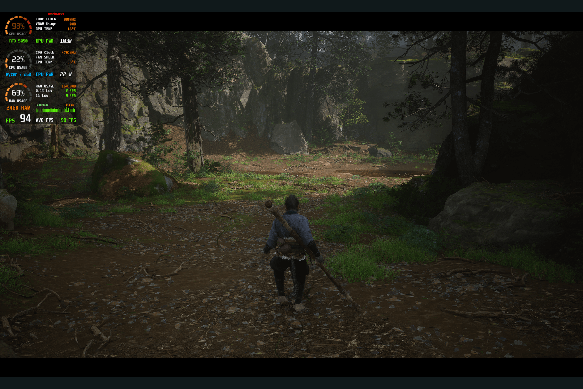 Đánh giá hiệu năng Lenovo Legion 5 2025: Trải nghiệm Black Myth Wukong