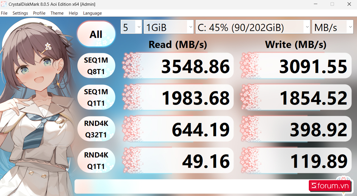 Đánh giá HP Pavilion 15: hiệu năng SSD