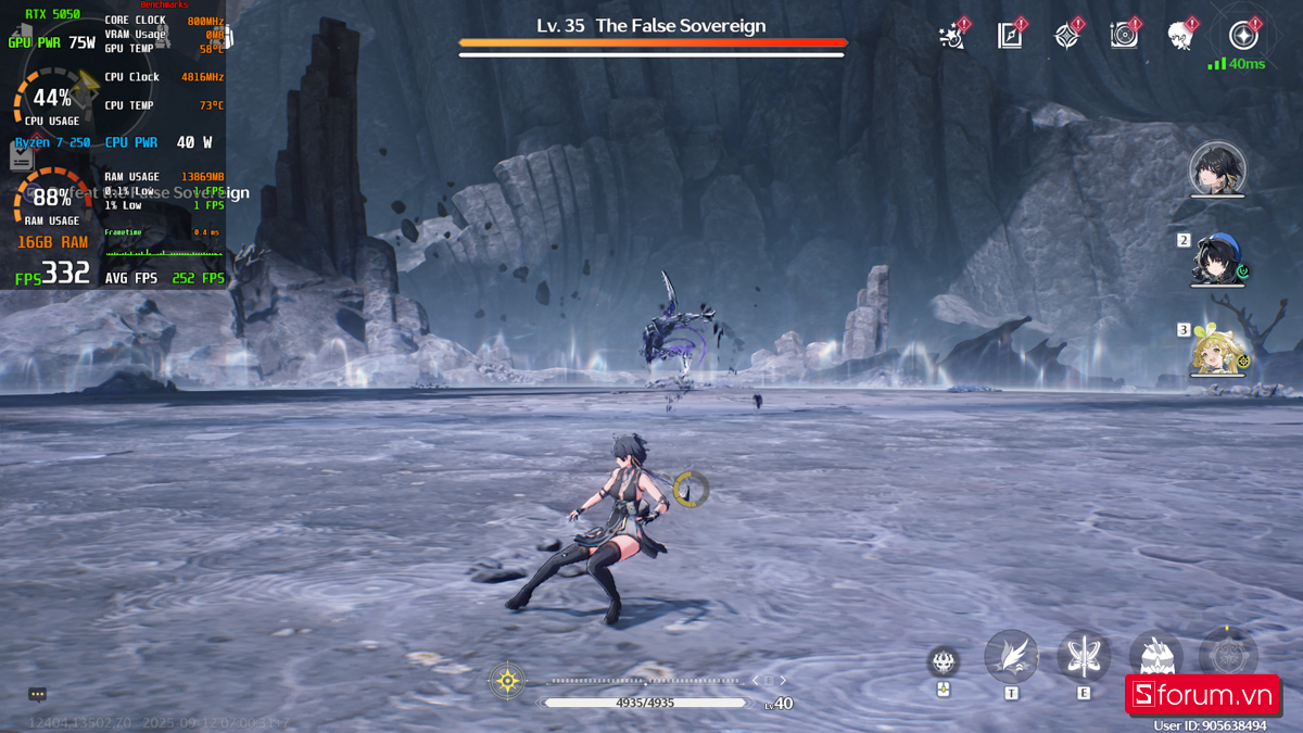 Đánh giá hiệu năng Lenovo LOQ 15AHP10 2025: Hiệu năng chơi game thực tế