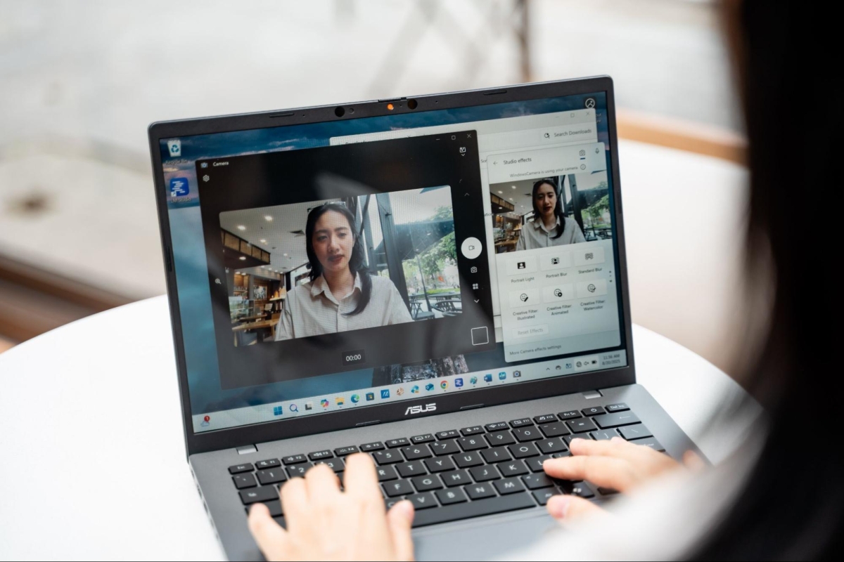Sử dụng Windows Studio Effects trên Copilot+