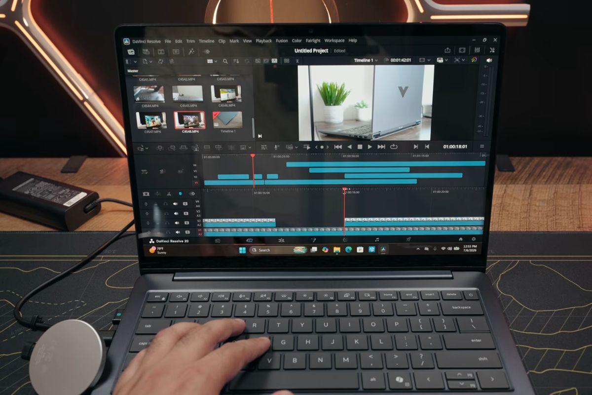 1 TB SSD giúp lưu trữ nhiều dự án, video 4K hoặc file đồ họa mẫu