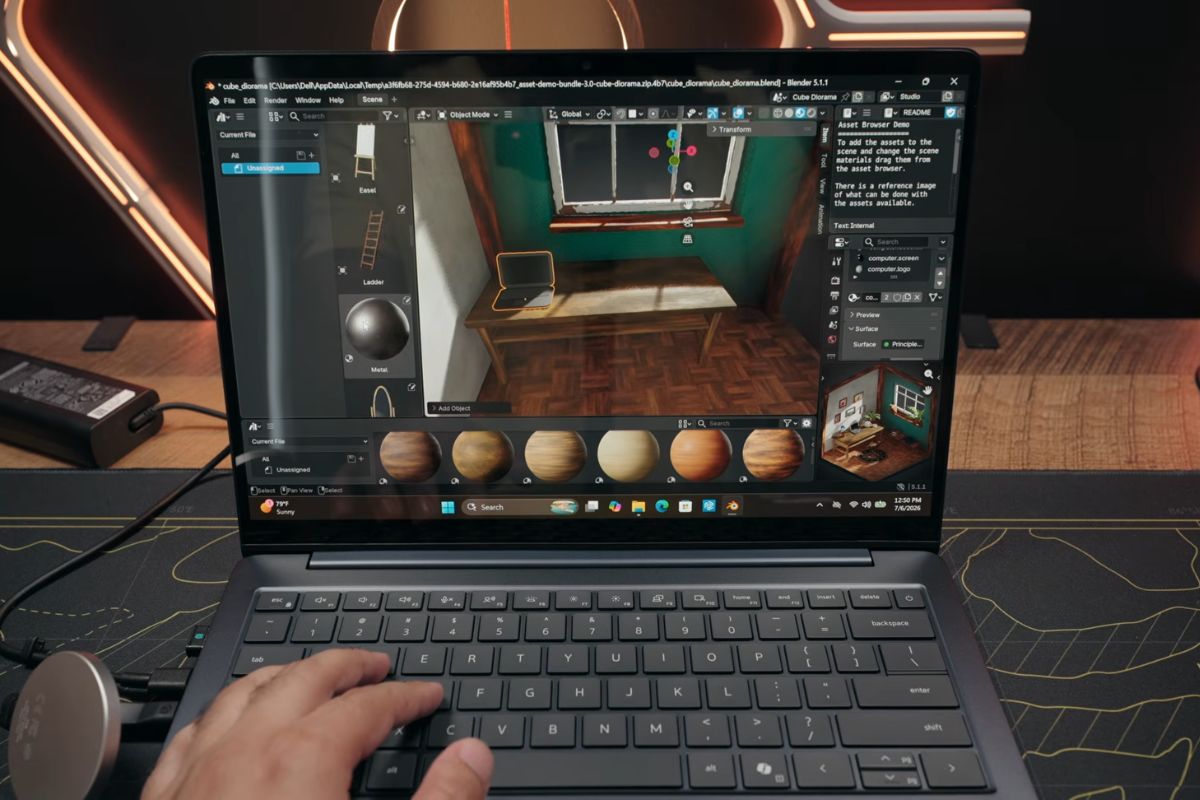 Thiết kế đồ họa cùng Dell 14S