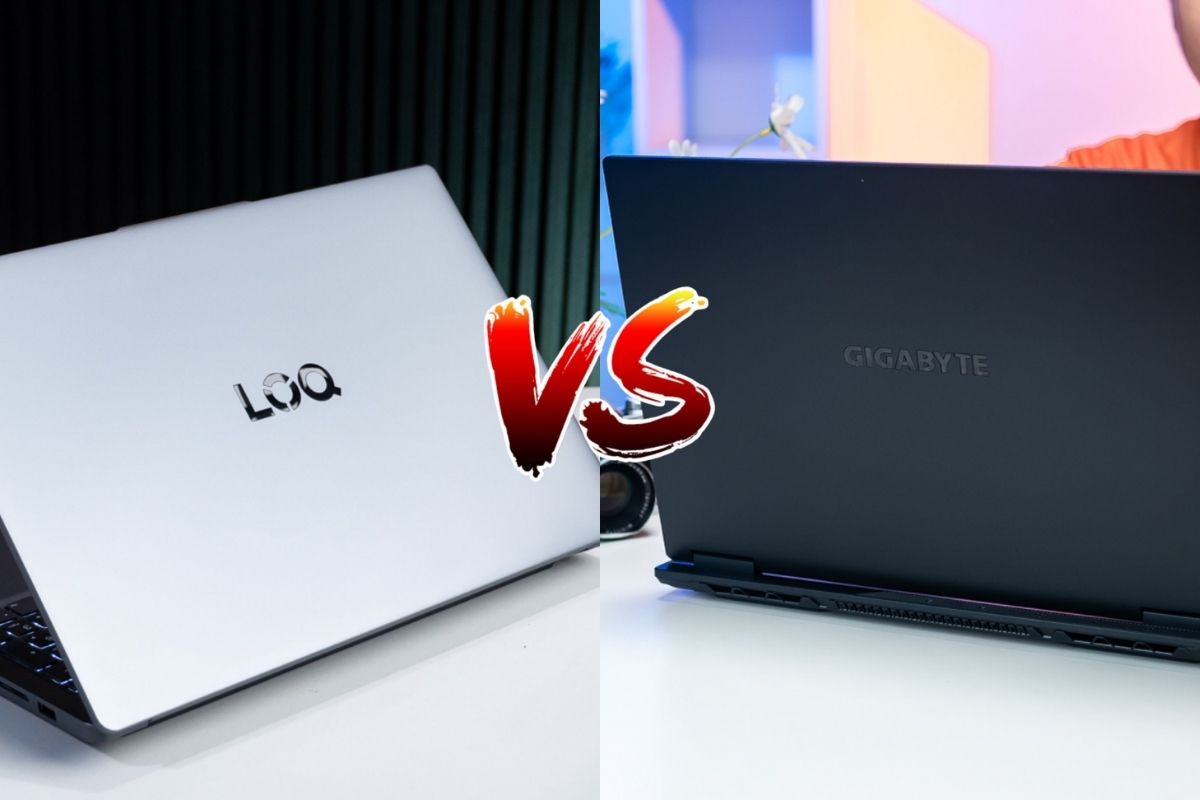 So kèo Lenovo LOQE 15 vs Gigabyte Gaming A16: Đánh đổi màn chuẩn màu lấy RTX 5050, có đáng?