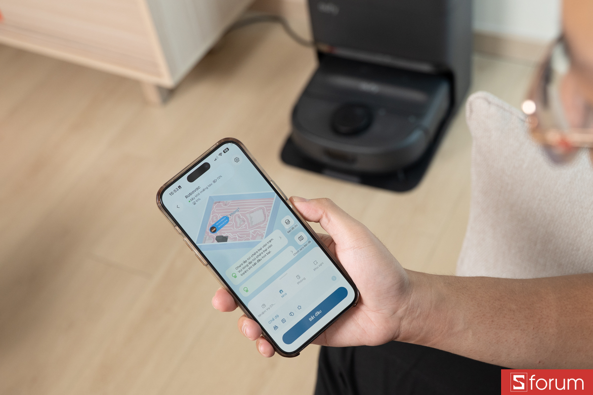 Trải nghiệm ứng dụng Eufy Clean