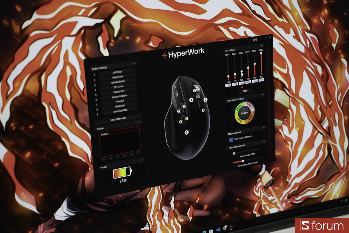 Trên tay HyperWork Macro: Tính nắng marco