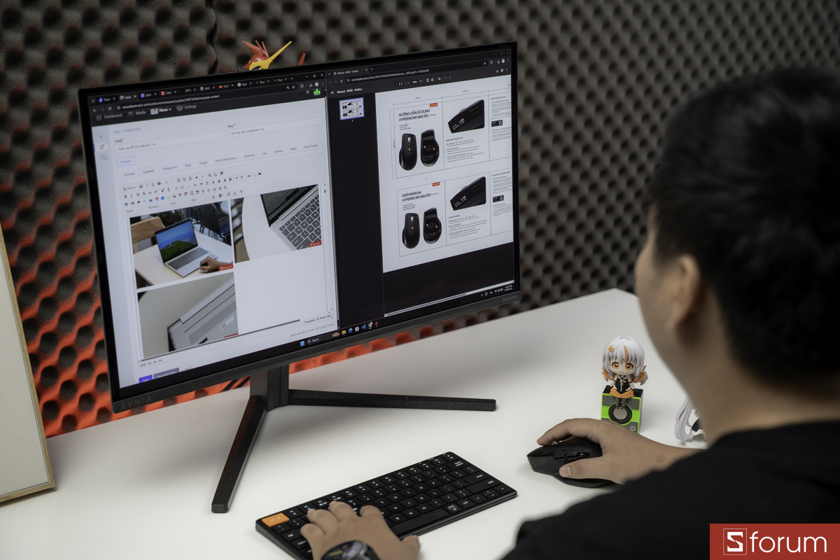 Trên tay HyperWork Macro: Tính nắng di chuột với bề mặt kính