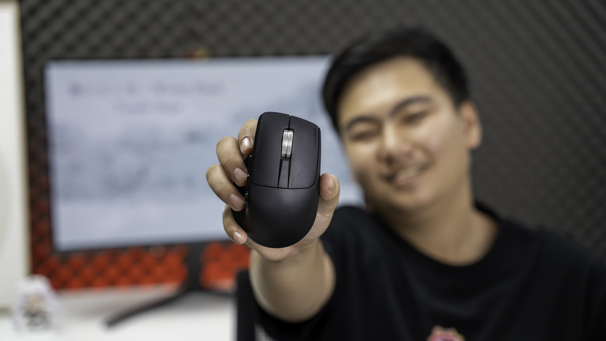 Trên tay HyperWork Macro: Chuột công thái học cầm đã tay, 9 nút macro tối ưu cho dân văn phòng, giá 729K