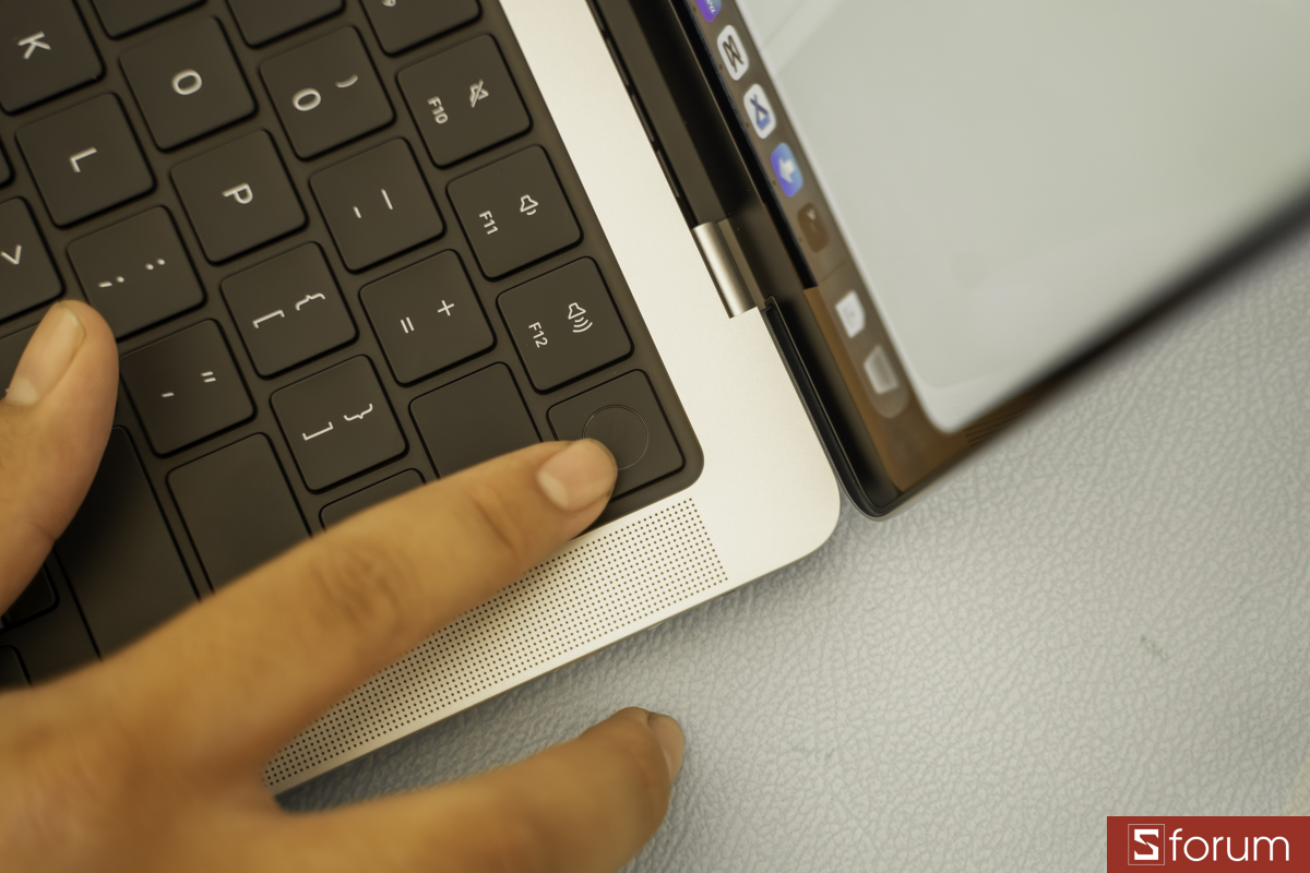 Touch ID ở trên Macbook Pro M5 Pro