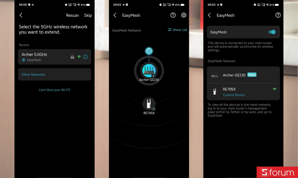 Trên tay TP-Link RE705X AX3000, các tính năng hỗ trợ