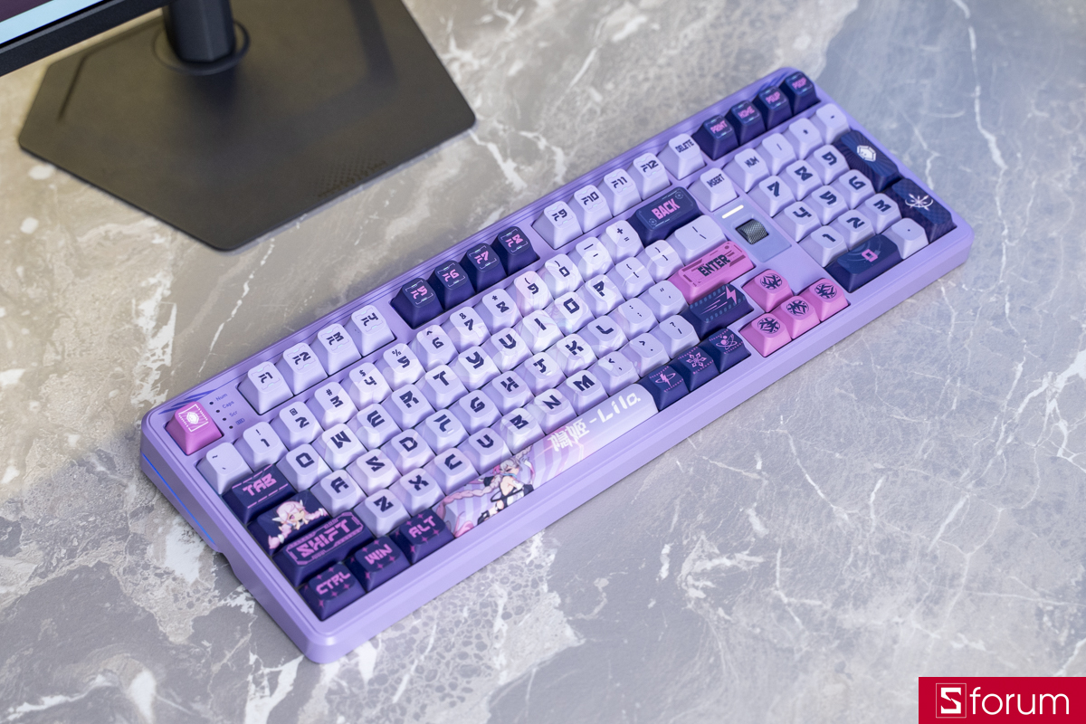 Trên tay COLORFUL MECH QY98 Pro Purple