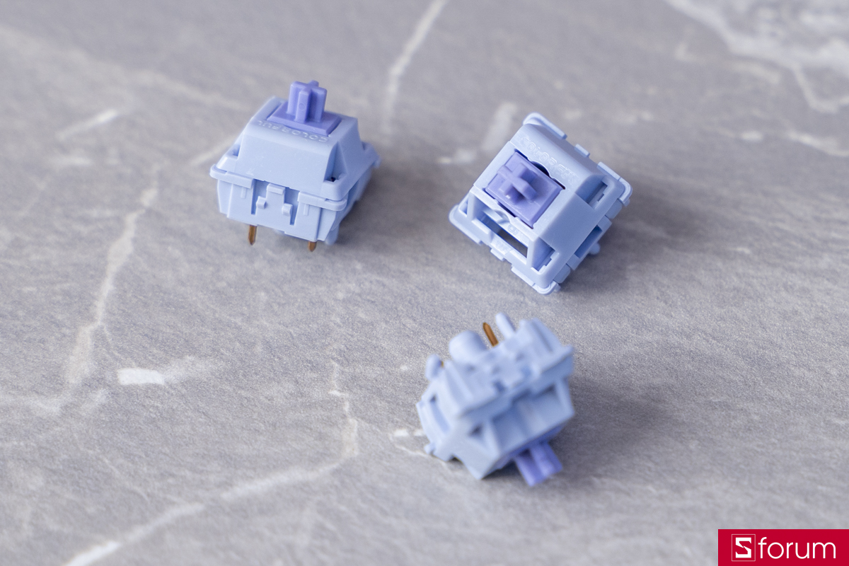 COLORFUL MECH QY98 Pro Purple giúp mình dễ dàng thay switch khi cần thiết