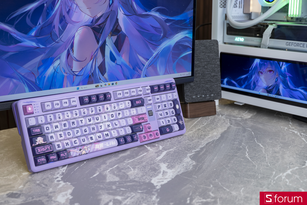 COLORFUL MECH QY98 Pro Purple là sản phẩm phù hợp với những bạn cần tìm một chiếc bàn phím cơ màu tím đẹp mắt