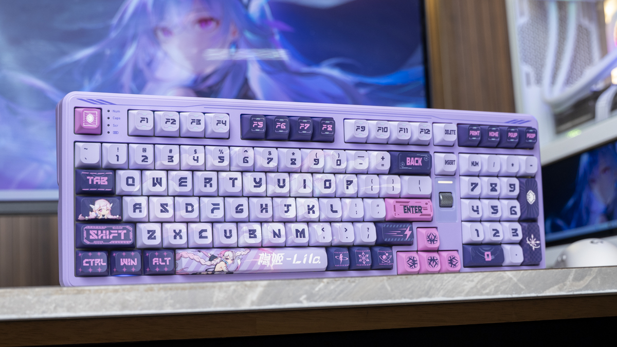 Trên tay COLORFUL MECH QY98 Pro Purple: "Bùa yêu" cho hội mê tím, gõ êm giá chưa tới 1 triệu