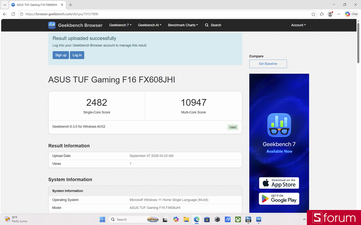Đánh giá ASUS TUF Gaming F16 FX608JHI