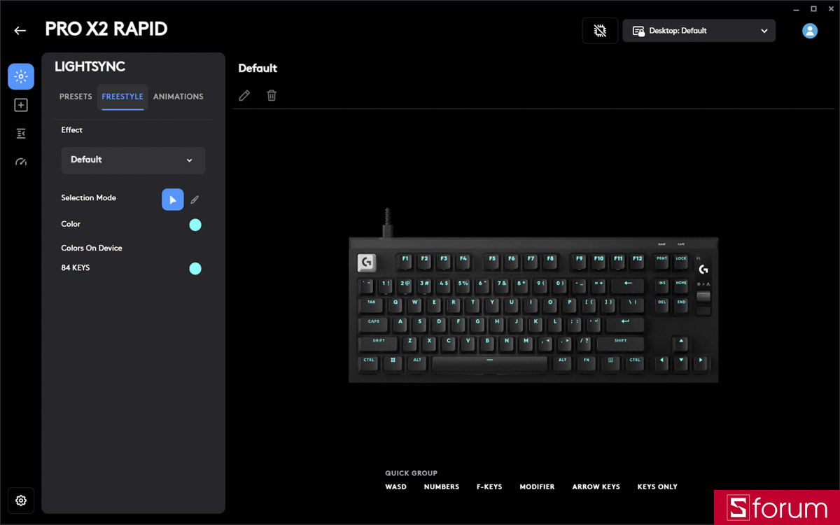Logitech PRO X2 RAPID với phần mềm G HUB