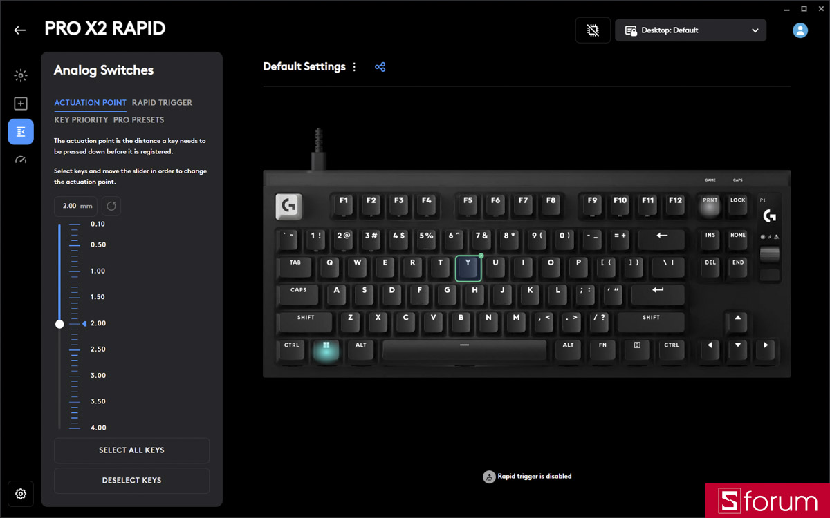 Logitech PRO X2 RAPID với phần mềm G HUB