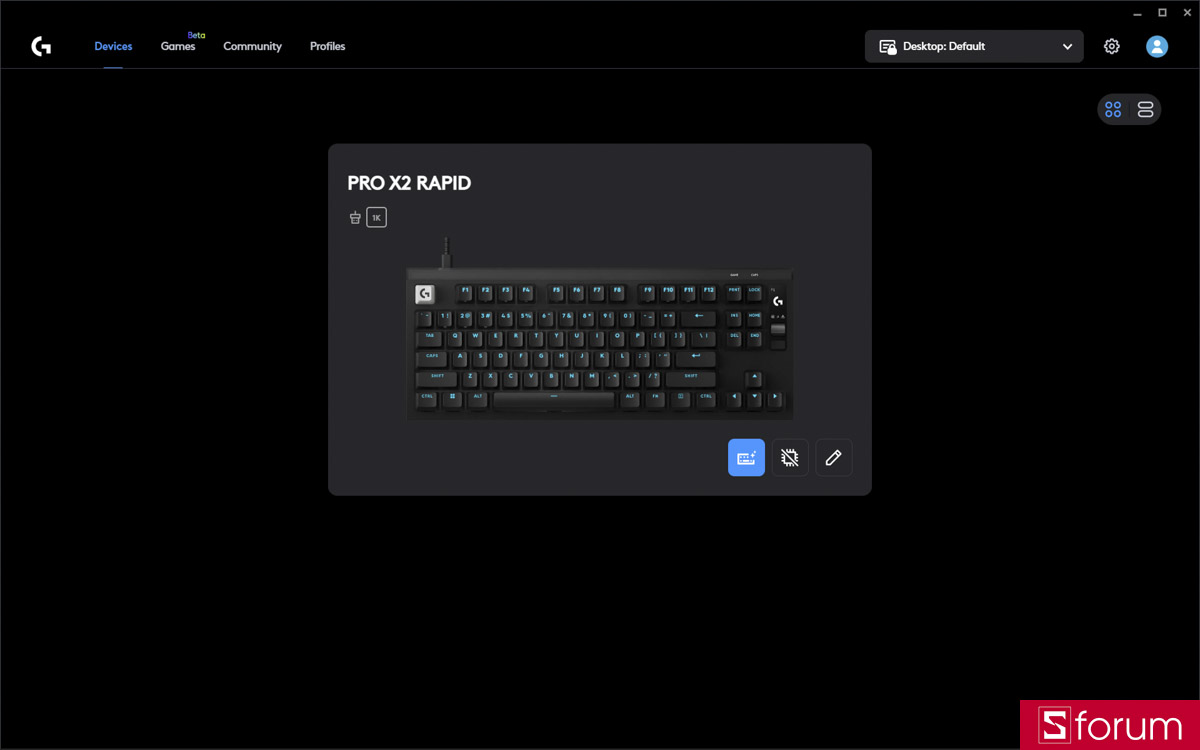 Logitech PRO X2 RAPID với phần mềm G HUB