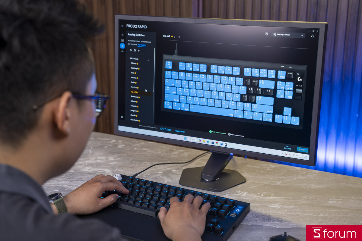 Trên tay Logitech PRO X2 RAPID