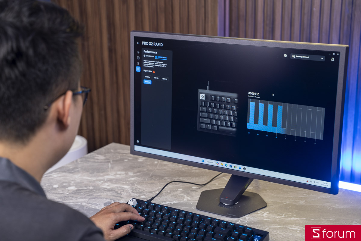 Trên tay Logitech PRO X2 RAPID