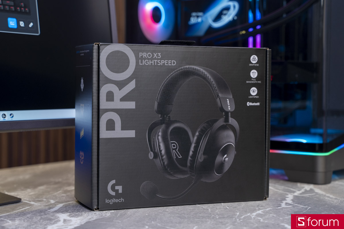 Trên tay Logitech PRO X3 LIGHTSPEED
