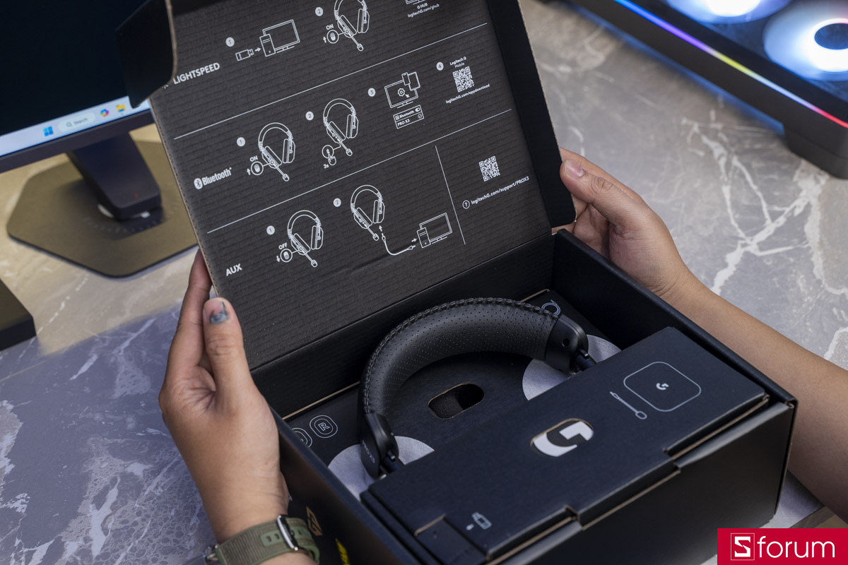 Trên tay Logitech PRO X3 LIGHTSPEED