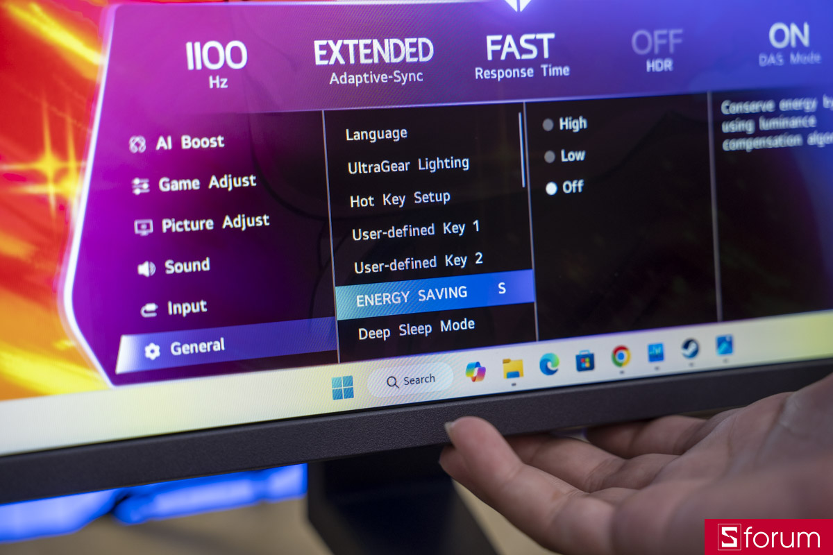 Trên tay LG UltraGear FHD NATIVE 1000Hz 25 inch