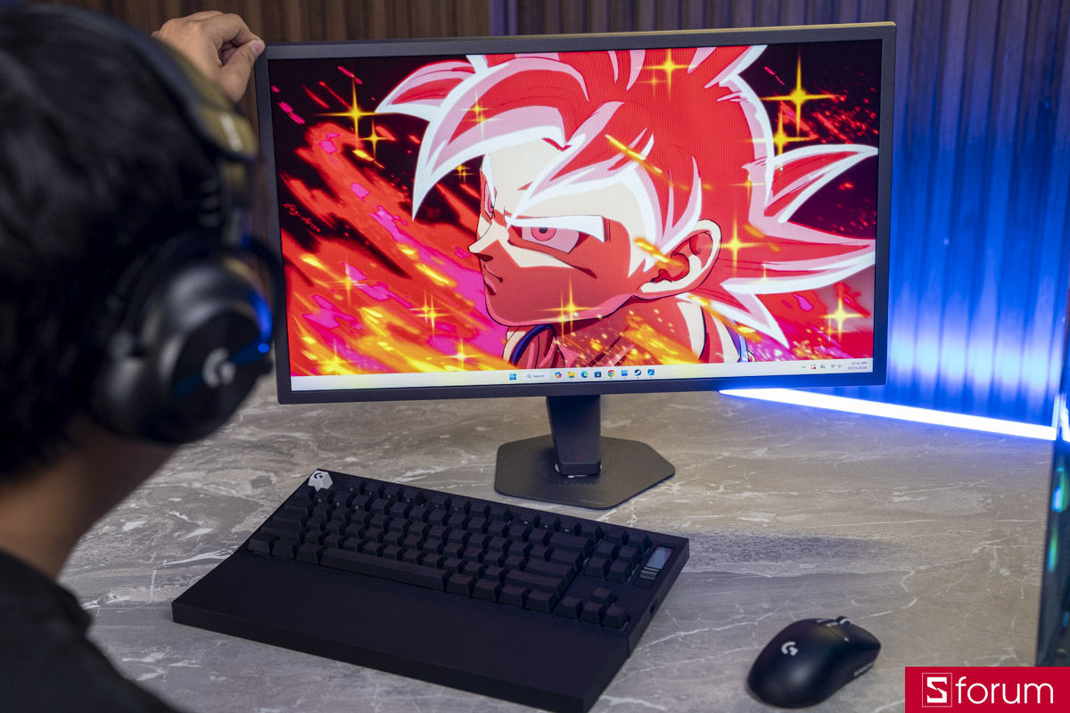 Trên tay LG UltraGear FHD NATIVE 1000Hz 25 inch