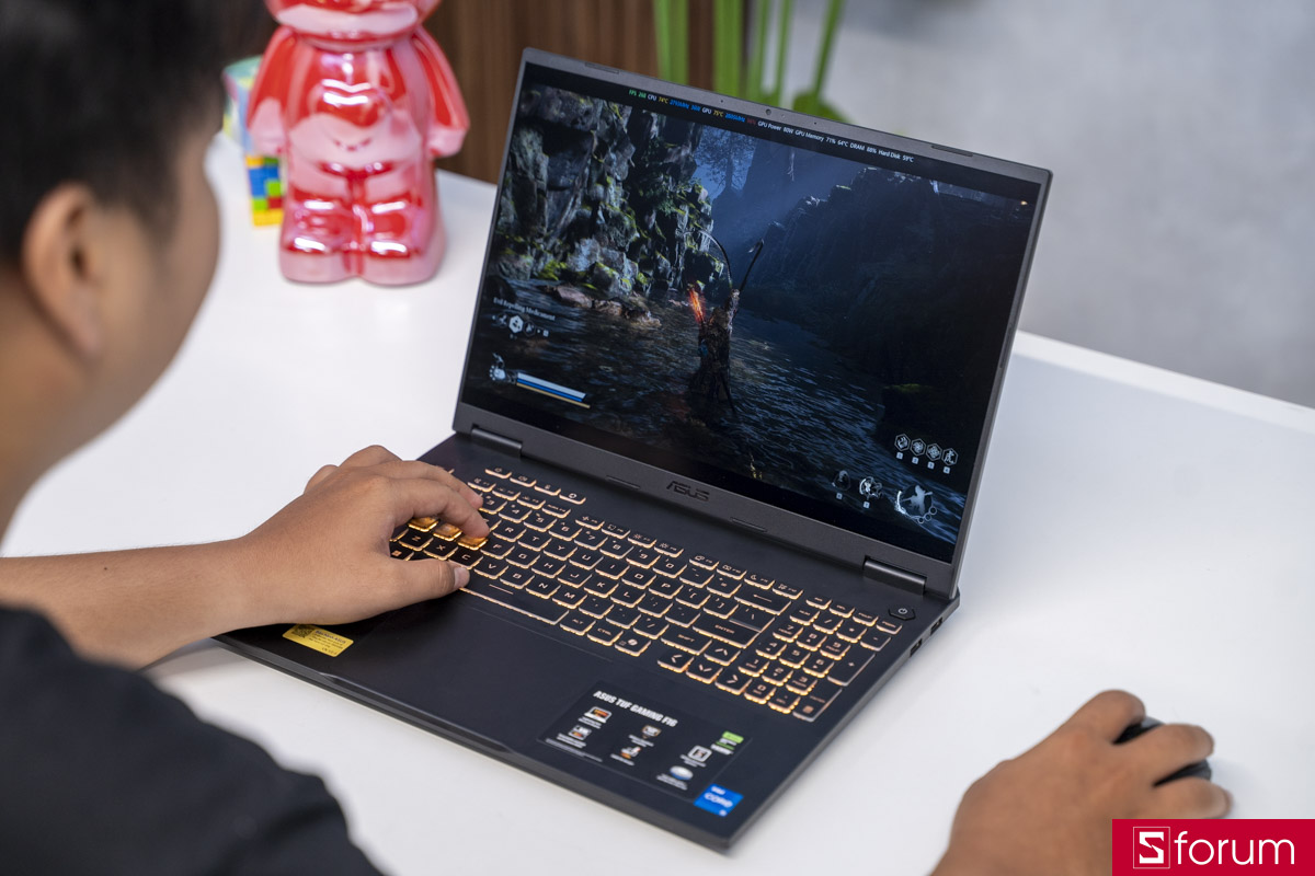 Đánh giá ASUS TUF Gaming F16 FX608JHI