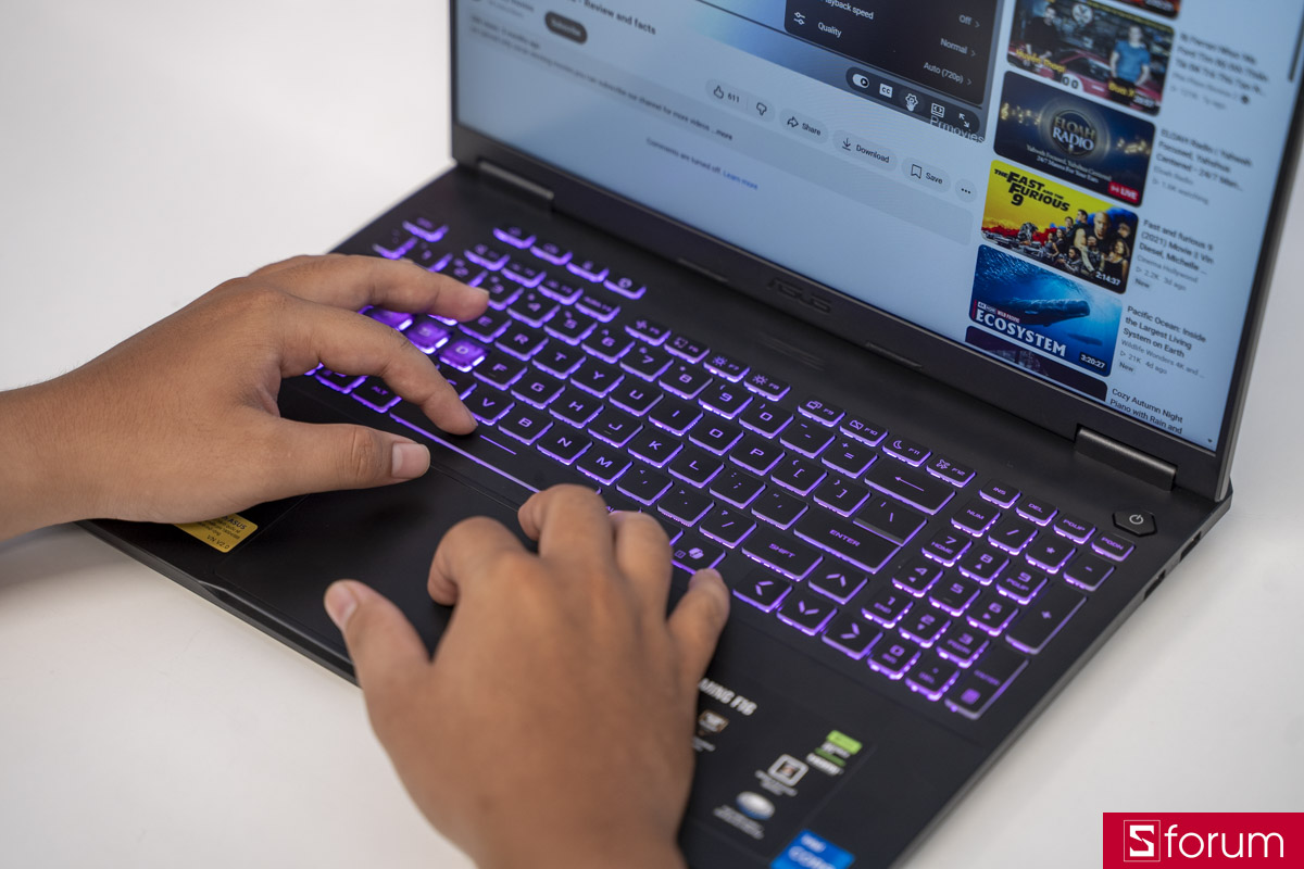 Đánh giá ASUS TUF Gaming F16 FX608JHI