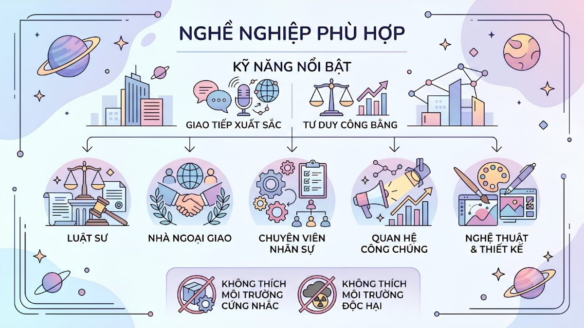 Nghề nghiệp phù hợp người sinh ngày 20/10