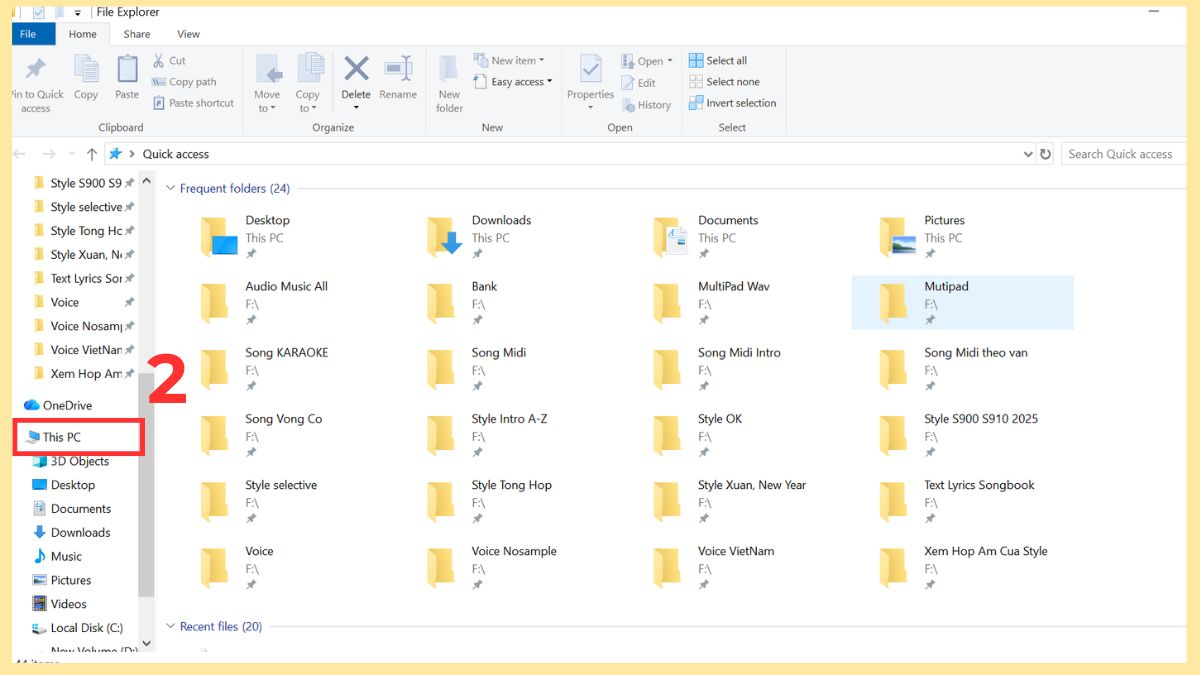 Kiểm tra dung lượng ổ cứng còn trống trước khi chia ổ đĩa Win 11 bước 2