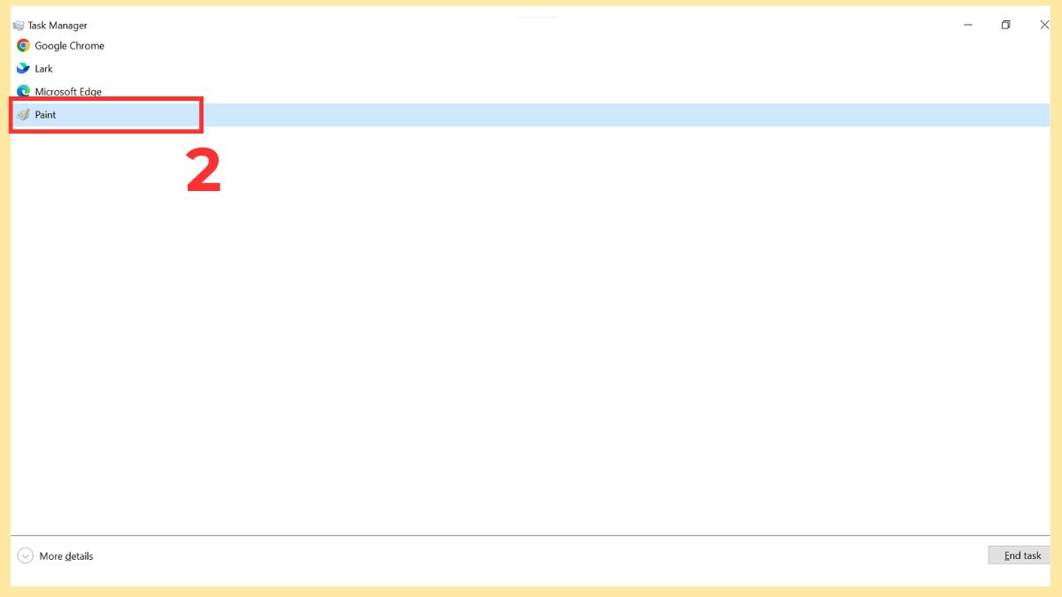 Tắt các ứng dụng và dịch vụ đang chạy trước khi chia ổ đĩa Win 11 bước 2
