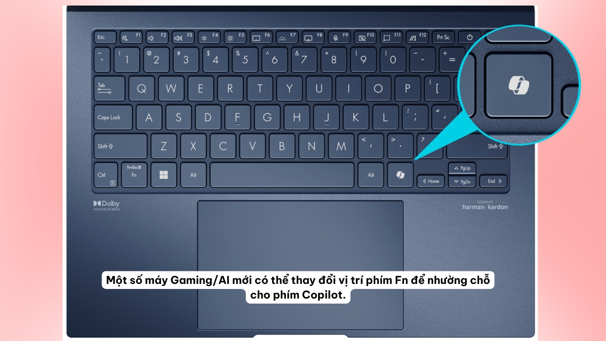Sự khác biệt theo dòng máy khi chụp ảnh màn hình máy tính Windows nằm ở vị trí phím PrtSc và Fn, cụ thể: