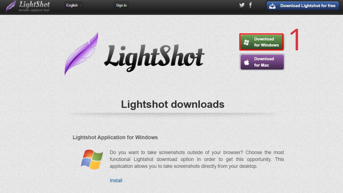 chụp màn hình laptop Dell bằng Lightshot