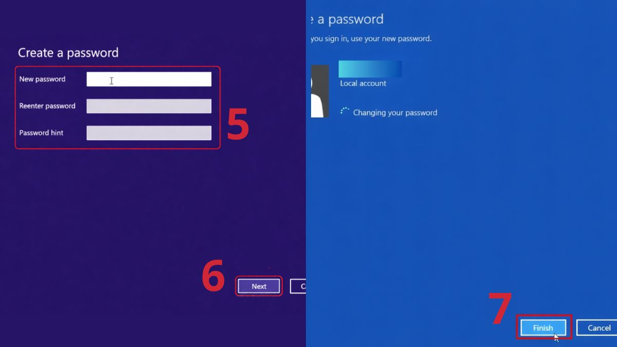 Cách đặt mật khẩu máy tính Windows 8/8.1 qua PC Settings bước 4