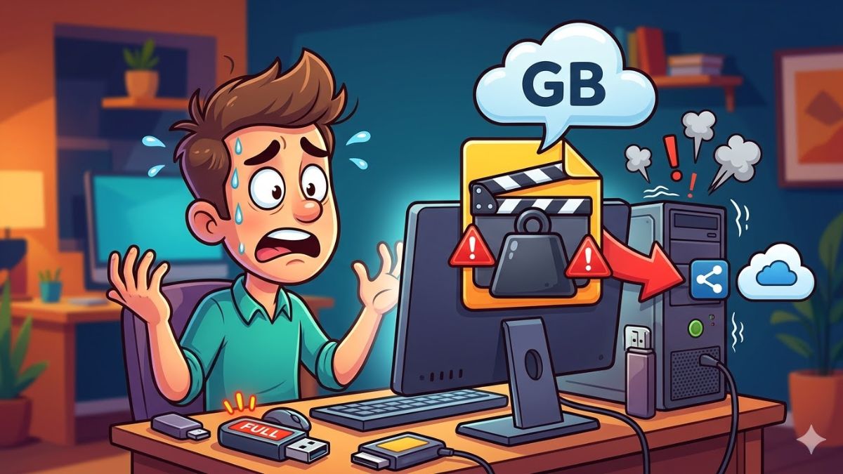 Tình trạng giật, lag trong video đã quay