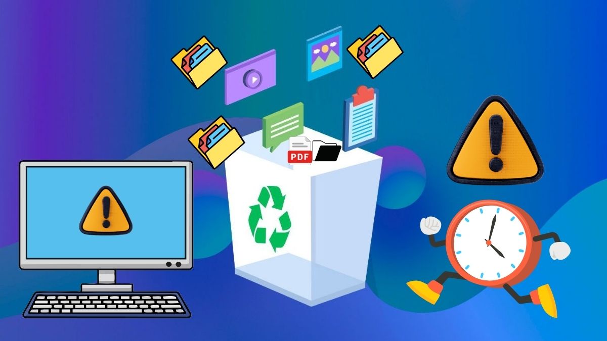 Nguyên nhân khiến ổ C đầy nhanh: Thùng rác và thư mục Download không dọn định kỳ