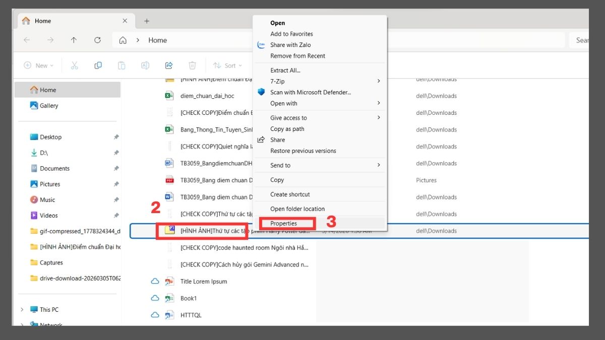 Cách dọn dẹp ổ C bị đầy: Nén file và thư mục ít dùng (NTFS Compression) bước 2