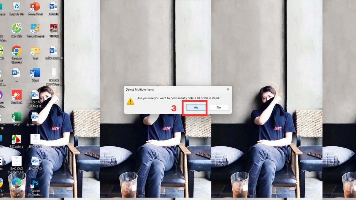 Cách dọn dẹp ổ C bị đầy: Dọn dẹp thùng rác