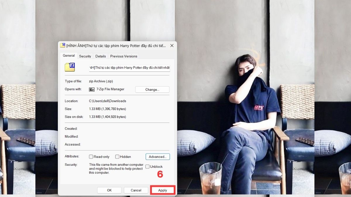 Cách dọn dẹp ổ C bị đầy: Nén file và thư mục ít dùng (NTFS Compression) bước 4