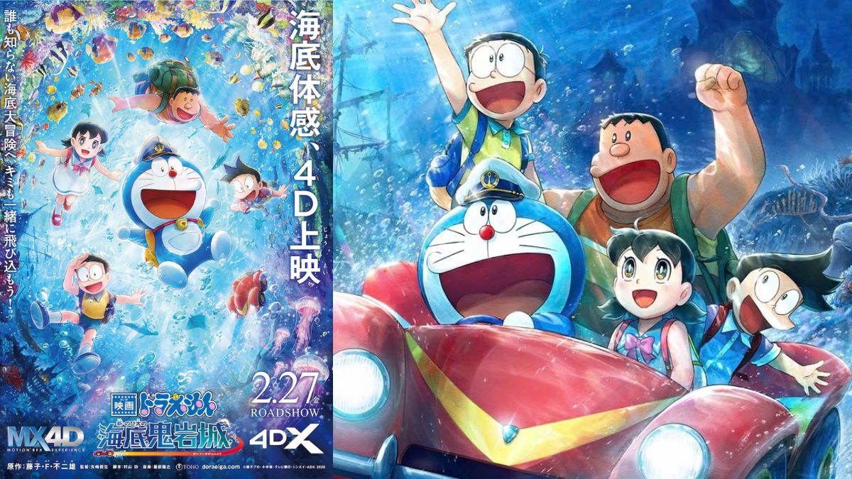 Doraemon Movie 45: Nobita và lâu đài dưới đáy biển chính thức ra rạp tại Việt Nam từ 22/05/2026