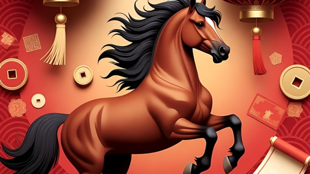 Hình ảnh Tết chủ đề con ngựa năm Bính Ngọ