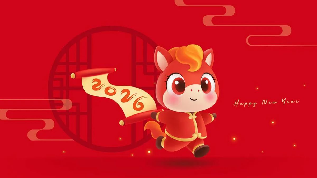 Hình ảnh Tết chủ đề con ngựa năm Bính Ngọ