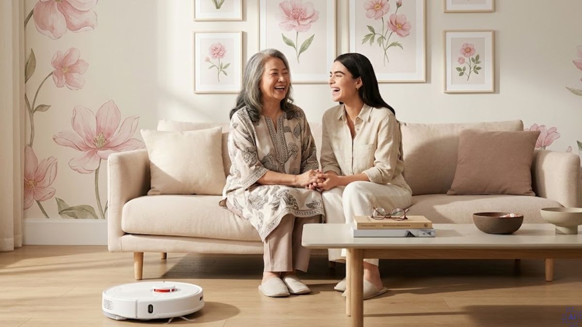 Top quà 8/3 cho mẹ ý nghĩa nhất là robot hút bụi lau nhà