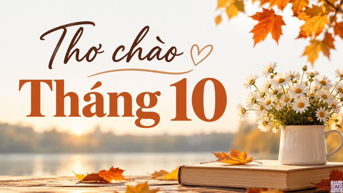 Thơ chào tháng 10