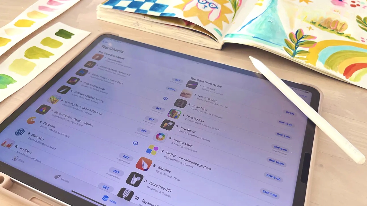 Tổng hợp các ứng dụng vẽ 3D trên iPad nên sử dụng