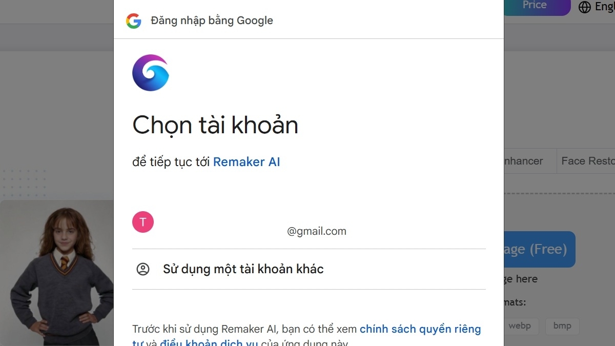 Cách sử dụng Remaker AI bước 3