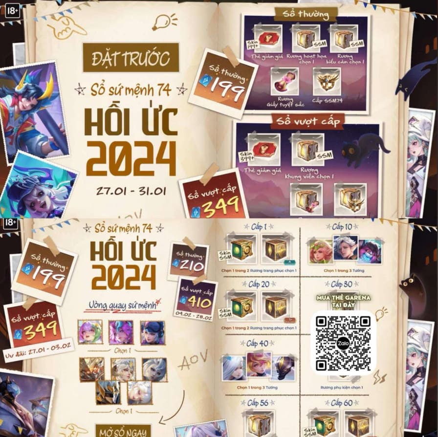 Sổ Sứ Mệnh Liên Quân