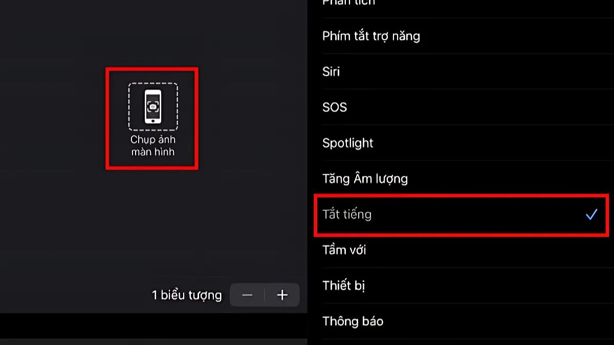 Tắt tiếng chụp ảnh iPhone bằng AssistiveTouch bước 3